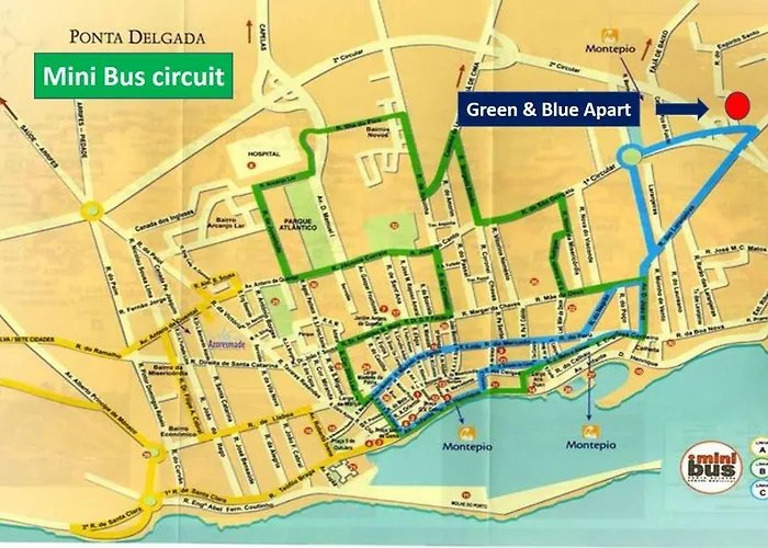 Διαμέρισμα & Blue 3 Bedrooms Πόντα Ντελγκάντα