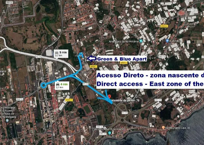 & Blue 3 Bedrooms Πόντα Ντελγκάντα