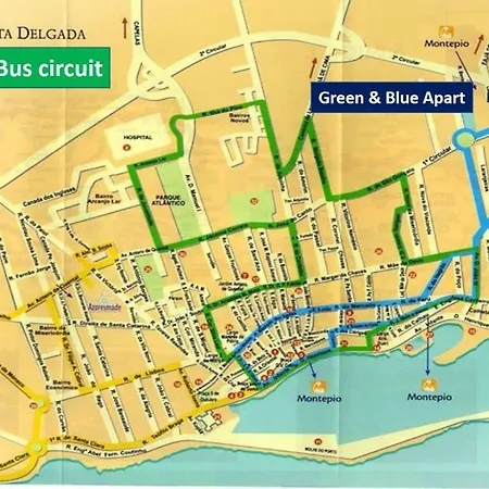 Διαμέρισμα & Blue 3 Bedrooms Πόντα Ντελγκάντα