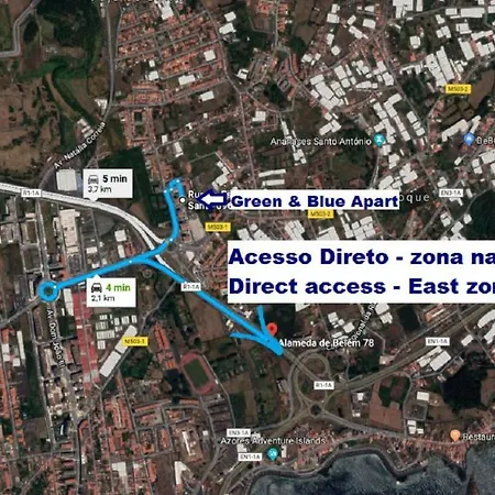 & Blue 3 Bedrooms Ponta Delgada